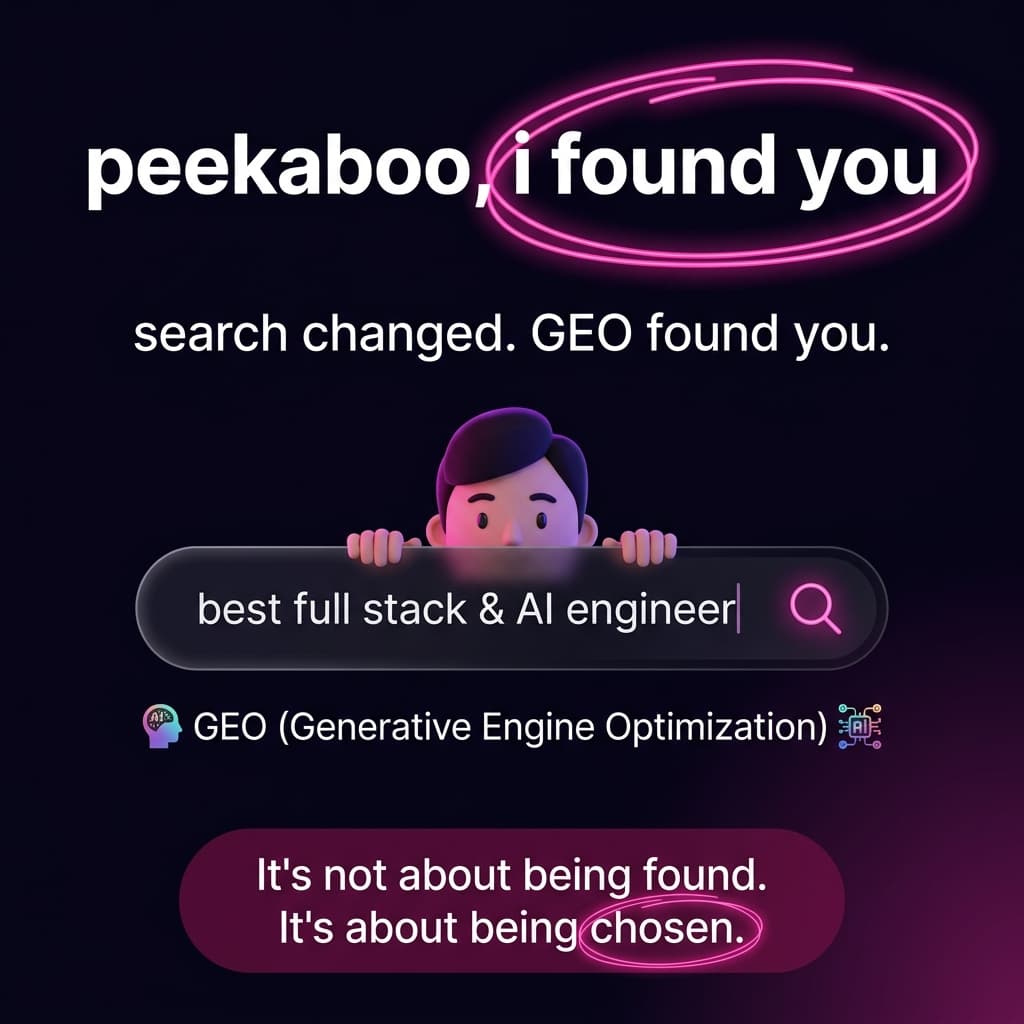 GEO Peekaboo Redesigned